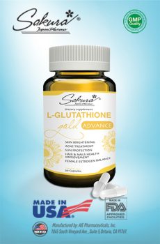 Hình SP Sakura L-Glutathione Gold Advance 2021
