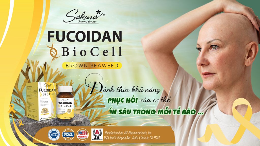 Đánh thức sức mạnh trẻ hóa & chữa lành cho chơ thể với Sakura Fucoidan Biocell